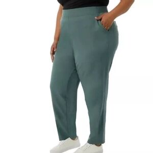 32 Degrees Cool Size XXL Women's Balsam Green Lightweight Comfort Pull-On Pants